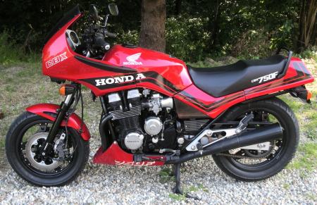 Характеристики honda cbx750f